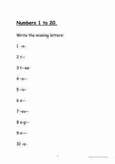 Write the missing