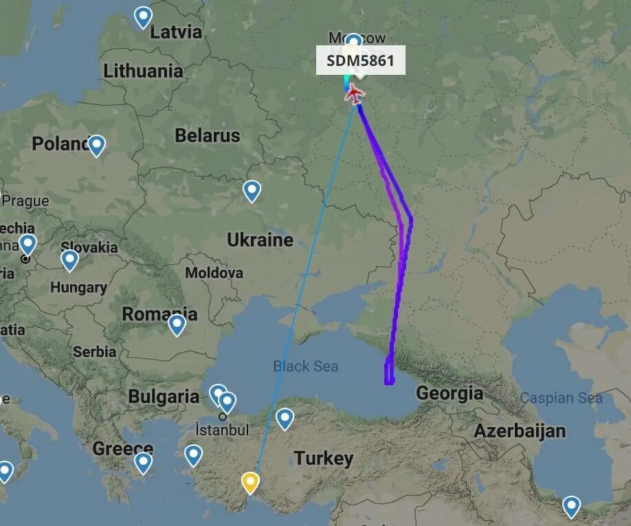 Сколько времени по москве в турции. Маршрут самолета Москва Турция. Маршрут самолета в Турцию. Маршрут самолета до Анталии. Путь самолета из Москвы в Анталию.