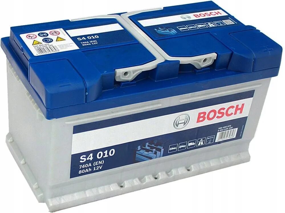 Купить аккумулятор низкий. Аккумулятор Bosch 80ah. Bosch s4010 аккумулятор. АКБ Bosch 12v автомобильный. Аккумулятор Bosch s4 4010.