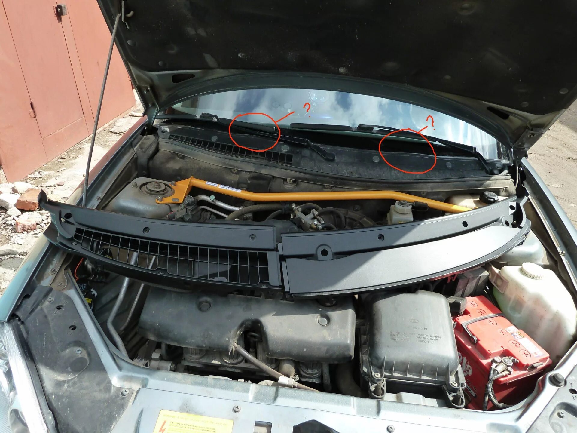 Как снять жабо на приоре Замена Жабо Lada Приора хэтчбек, 1,6 л, 2009 года стайлинг DRIVE2