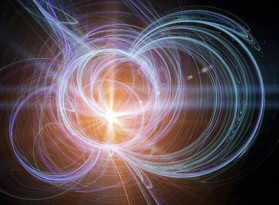 изображение частиц. квант элементарная частица. атом атомное ядро молекула элементарная частица. аннигиляция антивещества. квантовый микромир.