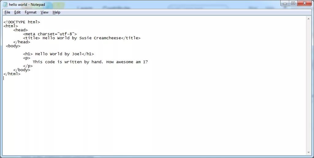 Write hello world. Hello world html код. hello world html в блокноте. css hello world. хелло ворлд в html.