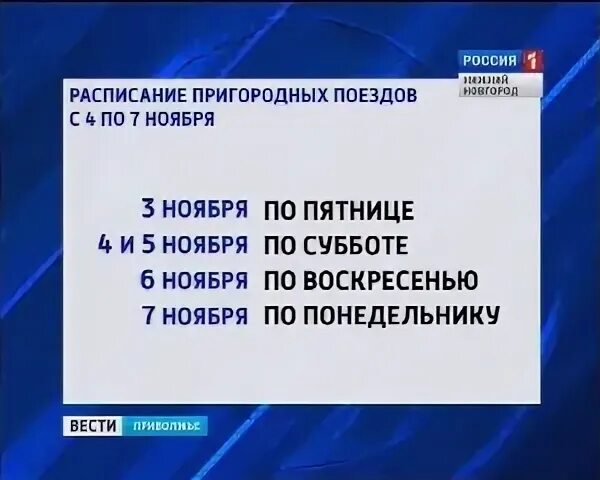 Расписание электричек нижний вязники