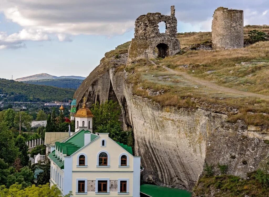 Инкерман где. Инкерманский Свято-Климентовский пещерный монастырь. Инкерманский пещерный монастырь Инкерман. Климентовский монастырь Инкерман. Крепость Каламита в Инкермане.