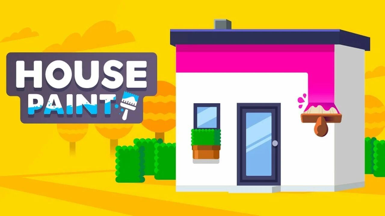 House Paint игра. Игра красить дом. Игра красим домик. Игра покрас домов. Download games house