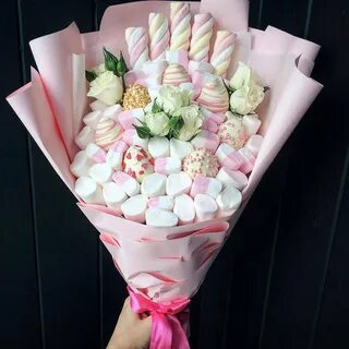 Букет из маршмеллоу
