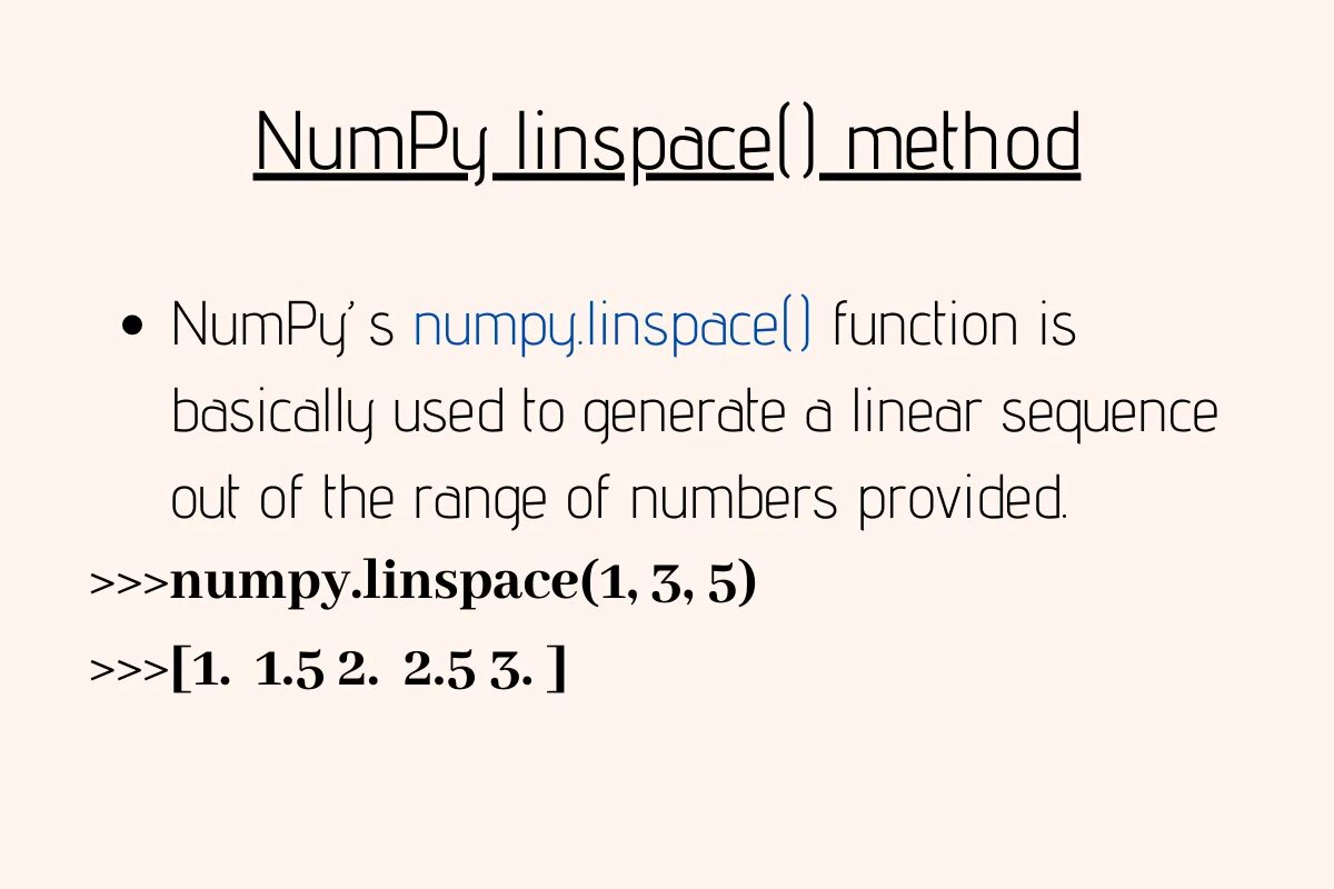 Np linspace python. Numpy linspace. arange numpy python. linspace python. linspace в питоне это.