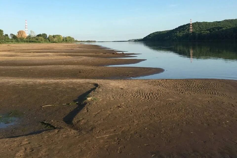 Обмеление водоема