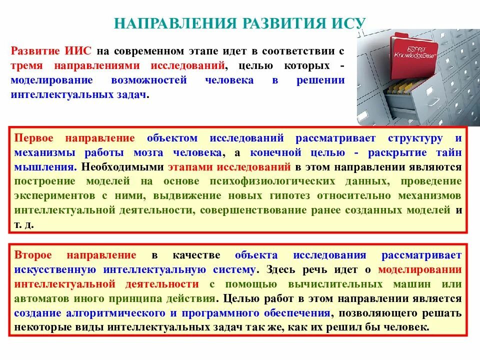 Что представляет собой на современном этапе. Цели и задачи интеллектуального управления. Направление развития ИС. Направления для интеллектуального развития. ИСУ интеллектуальная система управления.