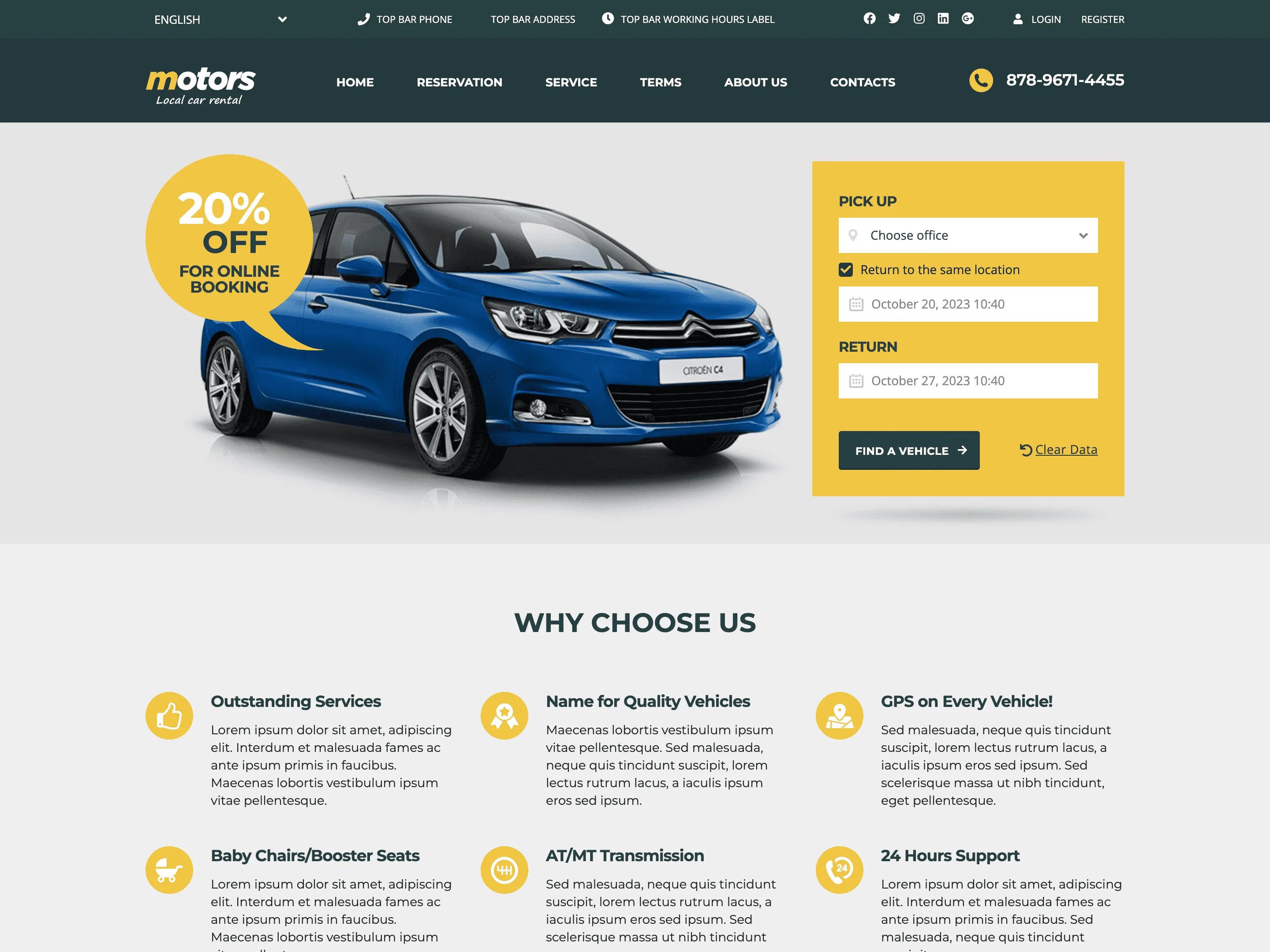 Auto website. Car rental website. дизайн сайта продажи автомобилей. car for web. дизайн проката автомобилей.