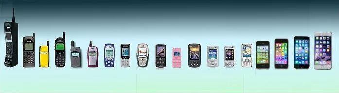 В каком году телефон в россии. Эволюция сотовых телефонов. Сотовые телефоны первого поколения. Эпоха мобильных телефонов. Эволюция мобильных телефонов по годам.
