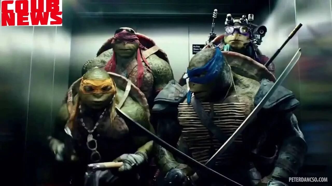 Turtle песня. Черепашки ниндзя 2014. Черепашки ниндзя в лифте 2014.