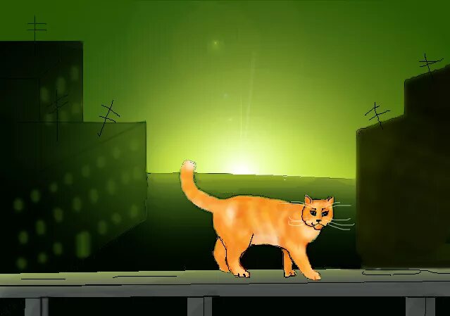 в. сказочный рыжий кот. сибирская кошка рыжая короткошерстная. по мосту идет оранжевый кот. по мосту идет рыжий кот.