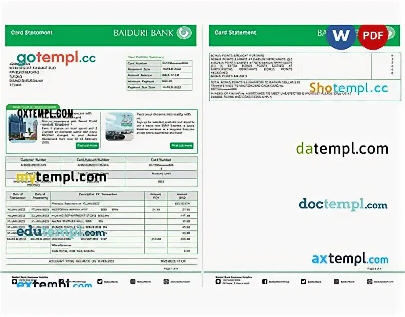 Card statement. Utility bill  phone/internet bill  bank statement.