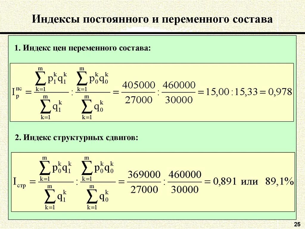 Индекс охотное. Индекс себестоимости переменного состава. Взаимосвязь индекса переменного и постоянного состава. Формула расчета индекса переменного состава.. Индекс структурных сдвигов формула.