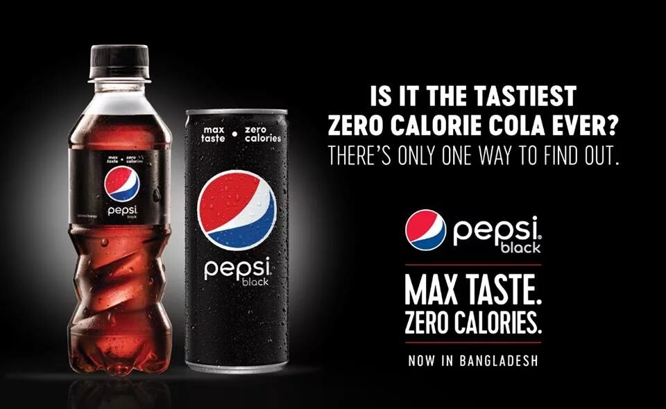 Tastes like pepsi cola