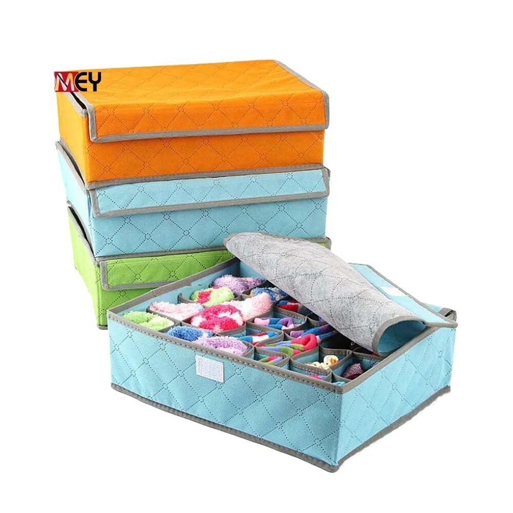 Коробка для хранения nwb-5/24, 24 ячейки, 32х32х9 см. Коробка органайзер для хранения. Тканевые коробки для хранения. Коробка для нижнего белья. Коробка для хранения нижнего белья.