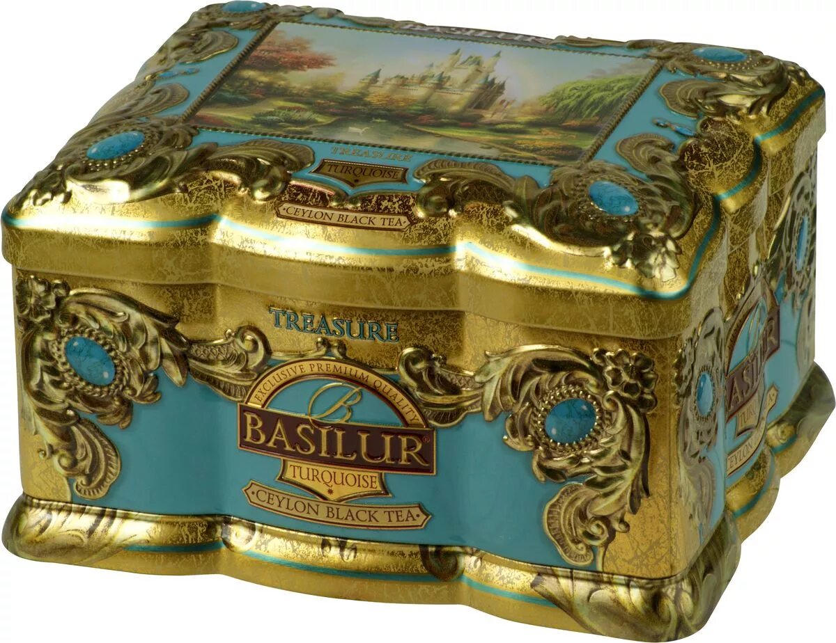 Чай в банках подарочный. Чай Basilur Treasure. Basilur ларец бирюза. Чай Базилур в шкатулке. Коробка Базилур чай.