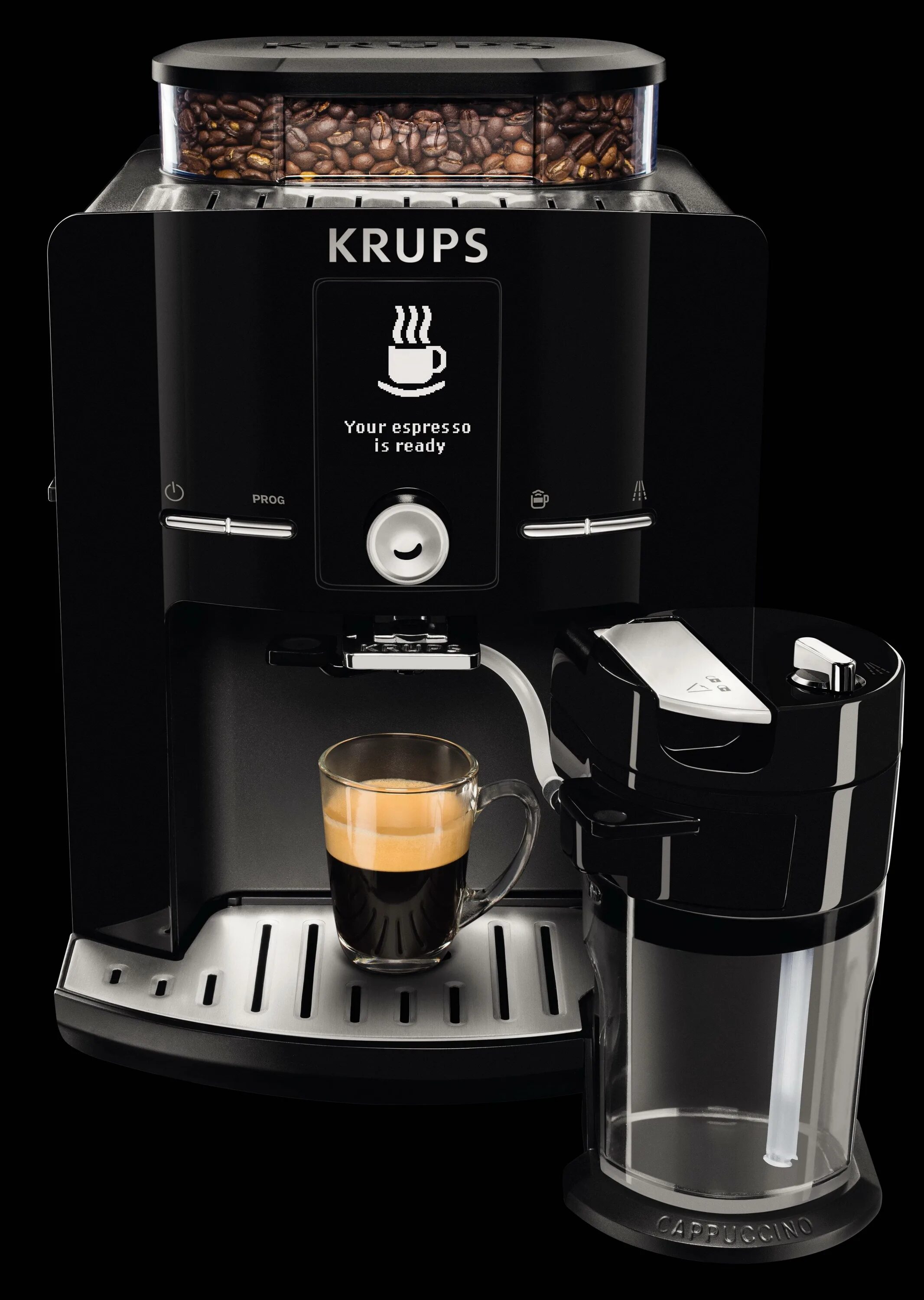 Кофемашину Krups ea829810. 829810 Krups. Кофемашина французская Крупс. Espresseria Automatic Krups EA 829810.