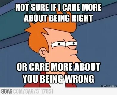 I care more