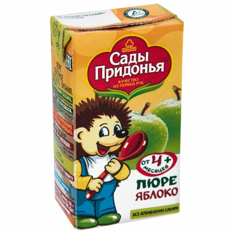 Сады придонья яблоко пюре. Сады придонья пюре яблоко. Пюре сады придонья яблоко 125г. Пюре сады придонья 125г. Сады придонья яблоко пюре.