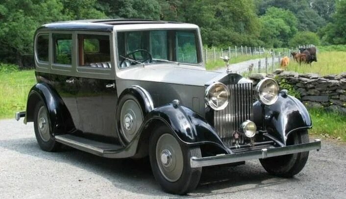 Rolls-Royce twenty 1922-29. Rolls Royce 20/25 engine. Early 30