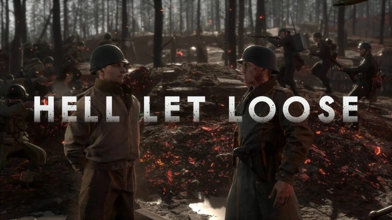 Hell let loose. Hell let loose восточный фронт. хел лет луз. hell let loose обои. шутер hell let loose.