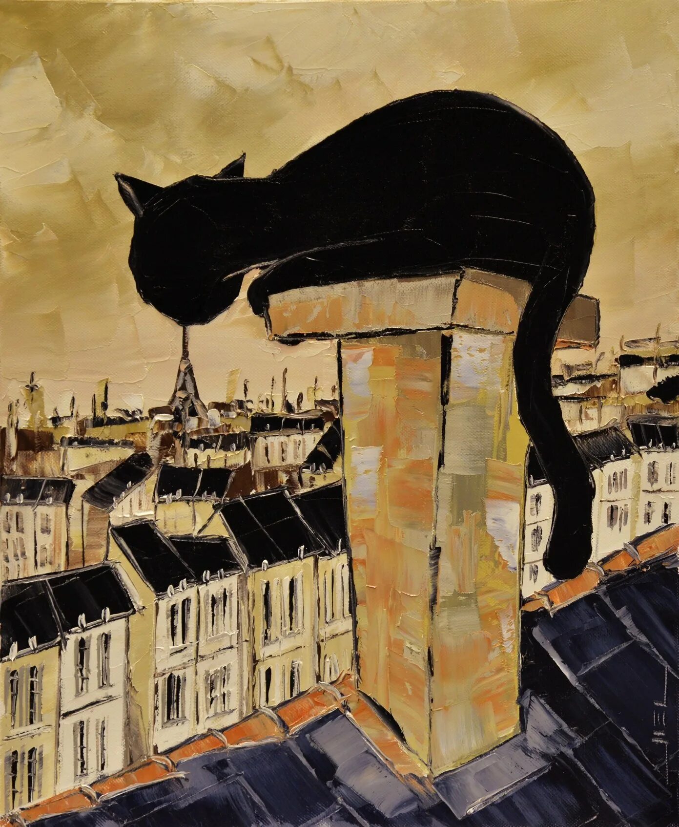 Спустившись с кровли кот сказал. Петербургские коты Елены Романовой. Кот на крыше. Кот на Креге. Черный кот на крыше.