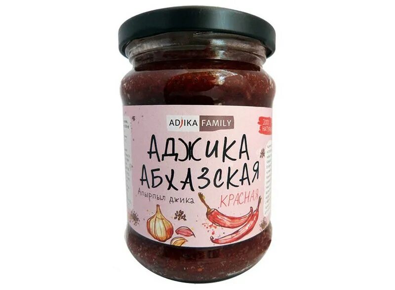 Красная абхазская аджика