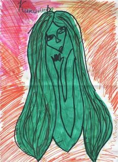 Как нарисовать кикимору - этапы создания красивого и страшного рисунка для детей