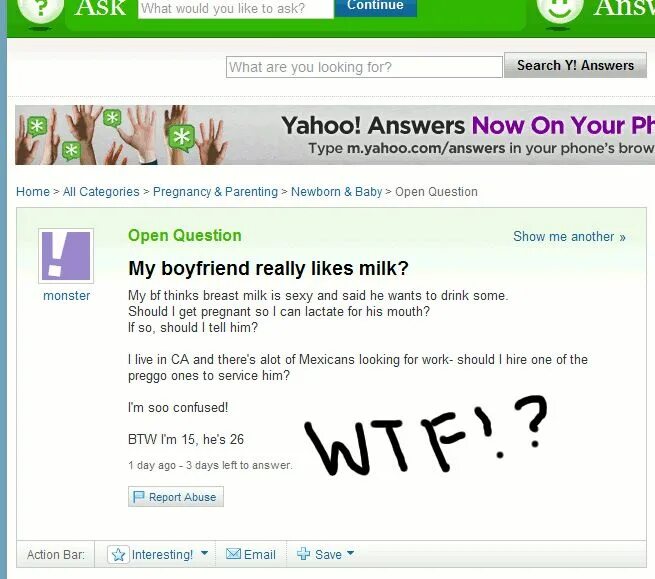 Here my answers. Yahoo answers. what is heaven like yahoo answers. questions for boyfriend.