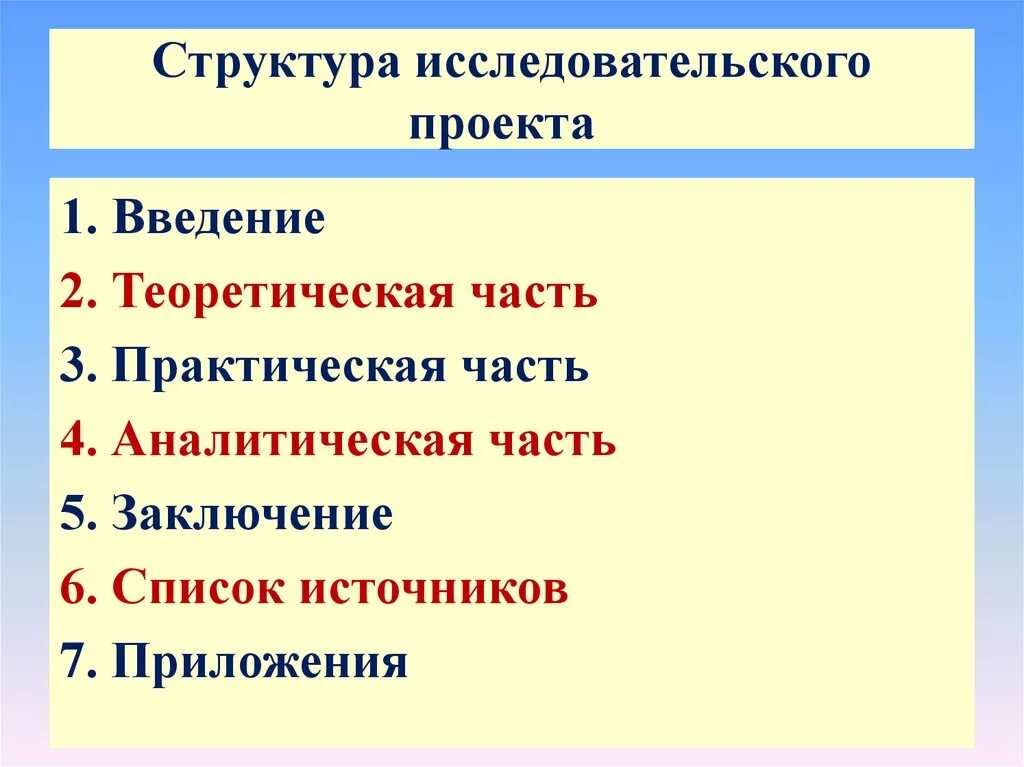 Элементы структуры исследовательской работы: найдено 87 изображений