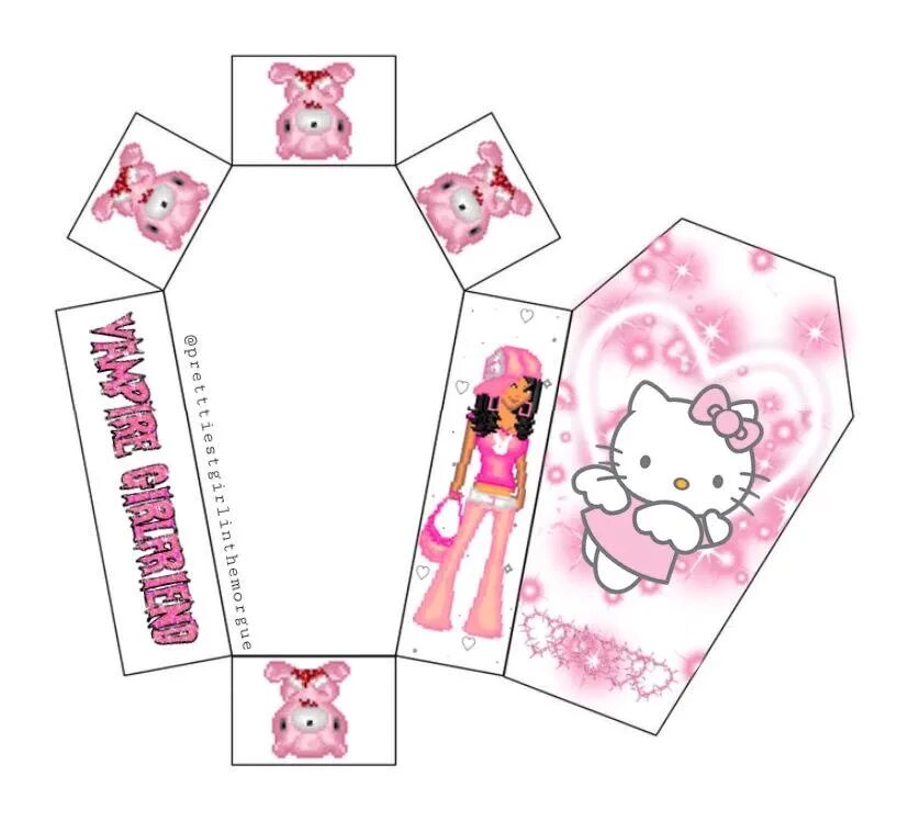 Фигурки из бумаги паперкрафт хеллоу китти. Гроб hello kitty из картона. Схема гробика из картона. Фигуркихелоукити из бумаги. Бумажный пакеты с ххело кити.