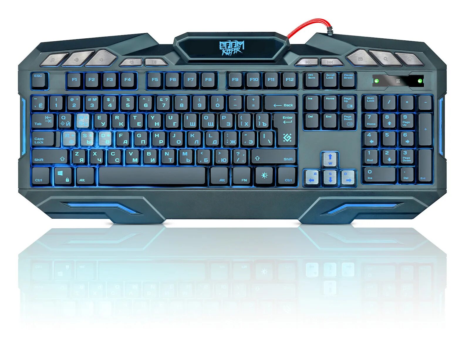 Клавиатура doom keeper gk 100dl. Defender gk-100dl. клавиатура игровая defender doom keeper gk-100dl, подсветка, anti-ghost, usb, черный. клавиатура defender defender (45100) doom keeper gk-100dl.