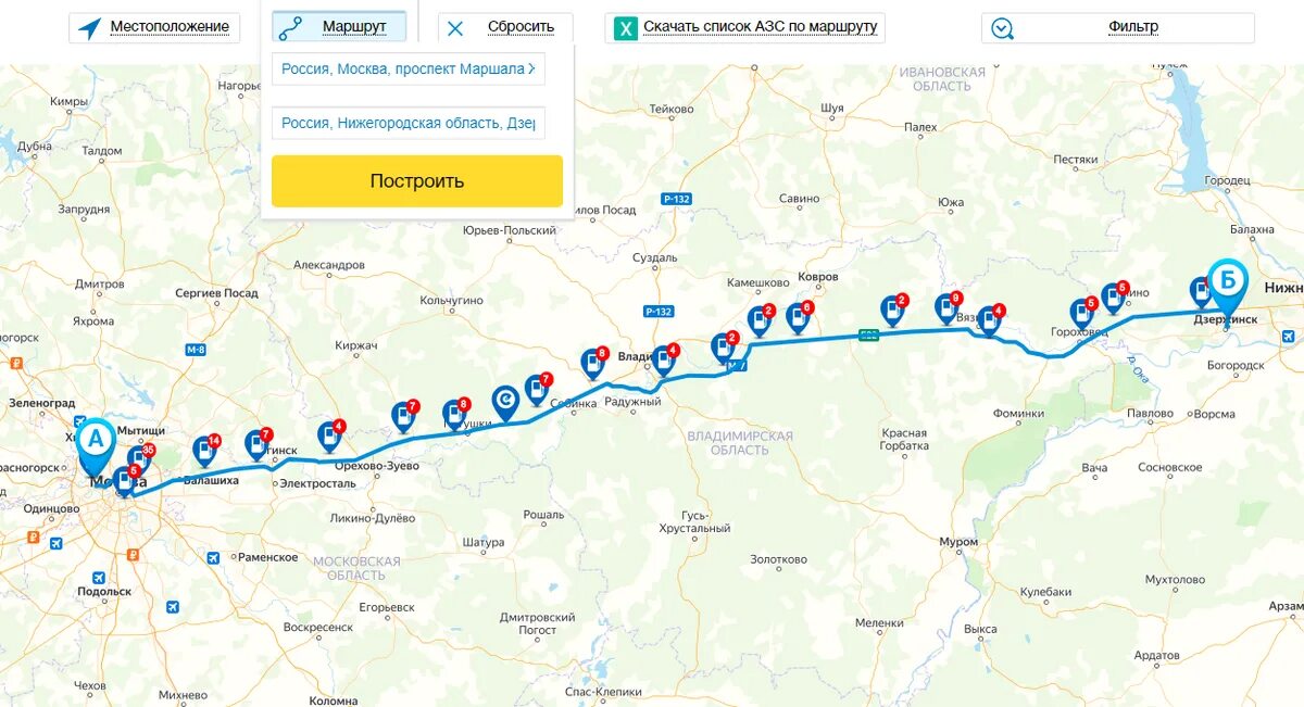 Заправки Газпромнефть на карте. Карта АЗС Газпромнефть по России.