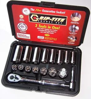 Grip-Tite 501 Socket Set Grip-Tite Super Sockets- 17 Pc Metric BT\u0026F .....