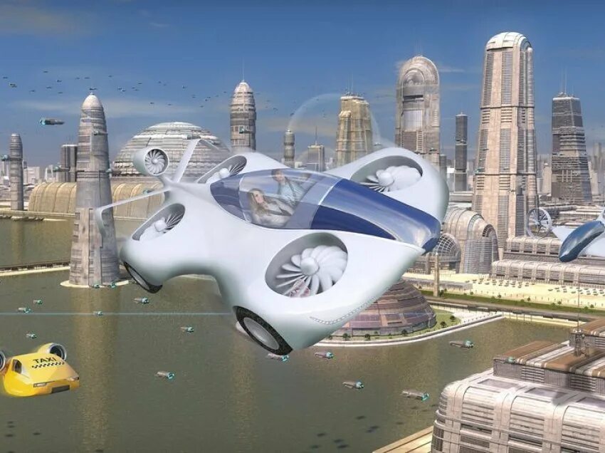 Летающий город будущего. Город будущего с летающими машинами. Будущее летающие машины. Летающие машины в будущем.