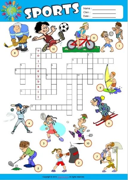 1 find the sports. Спорт английский задания. Sports for Kids задания. Спортивный кроссворд. Спорт Worksheets.