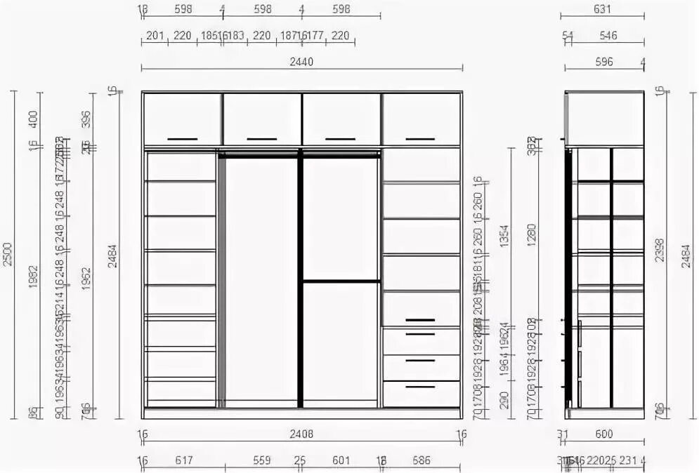 Размеры встроенного шкафа в прихожей. Чертеж шкаф купе 2700мм. Шкаф трехстворчатый распашной чертеж. Шкаф 1200*2490 с антресолью чертежи. Шкаф 600 1500 2200 чертеж.