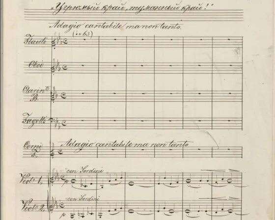 В каком году написана первая симфония. 7 симфония чайковского. чайковский симфония №1 гп.