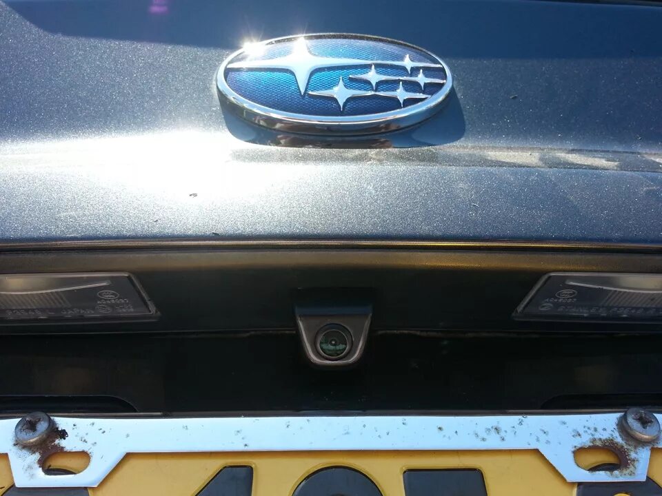 Таки победил камеру заднего вида - Subaru Outback (BP), 2,5 л, 2008 года своими 