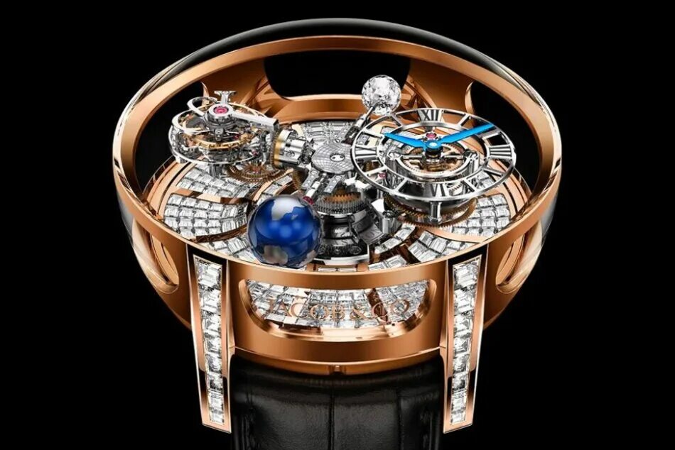 Стоимостью миллионов долларов. Часы Jacob&co Astronomia Tourbillon Baguette. Часы МАКГРЕГОРА Jacob co. Часы Astronomia Tourbillon. Часы Конора МАКГРЕГОРА Patek Philippe.