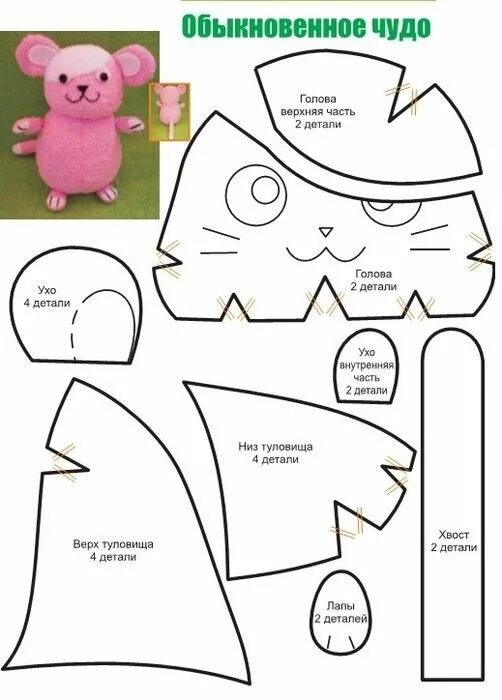Как сделать выкройку игрушки по картинке Teddy bear sewing pattern, Sewing stuffed animals, Animal sewing patterns