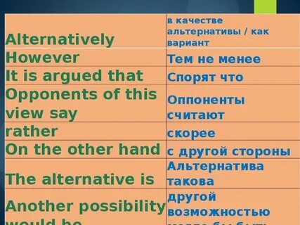 Линкеры в английском языке