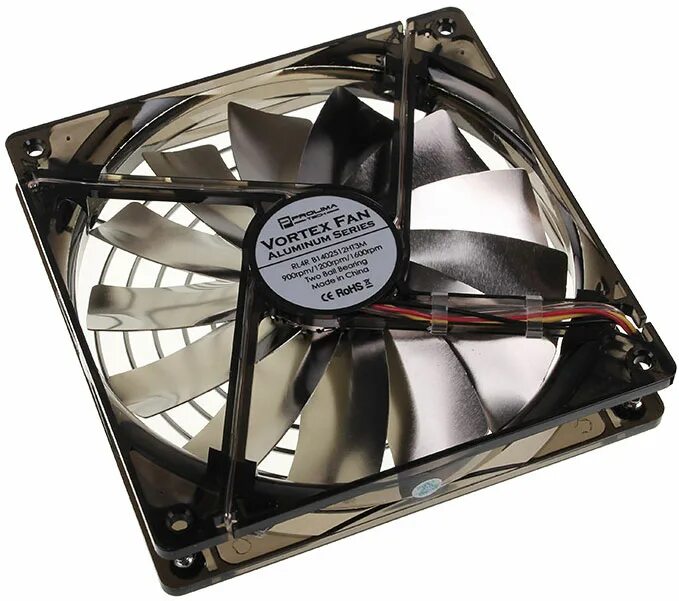 Система охлаждения для корпуса Prolimatech Vortex Fan Aluminum 140 Red led. 140мм 1600rpm старый вентилятор для процессора. Кулер 140мм 1600rpm. Корпусный кулер 140мм.