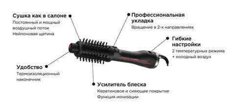 Фен щетка karl