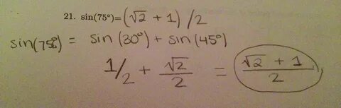 Sin 75