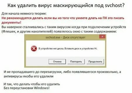 Удаление пиша