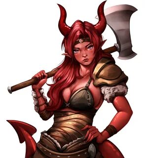 Aery tiefling komi cosplay