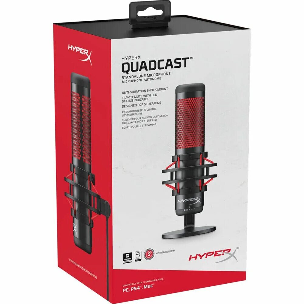 Quadcast программа. Микрофон hyperx quadcast hx-micqc-bk. hyperx микрофон quadcast комплектация. hyperx quadcast s на пантографе. пантограф для микрофона hyperx quadcast s.